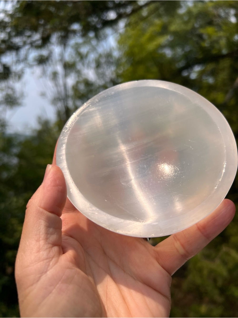 Selenite (1) Bowl - Crystal